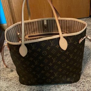 Louis Vuitton neverfull MM monogram with Pouch